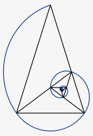 291px Golden Triangle Spiral - Golden Triangle Spiral #220384