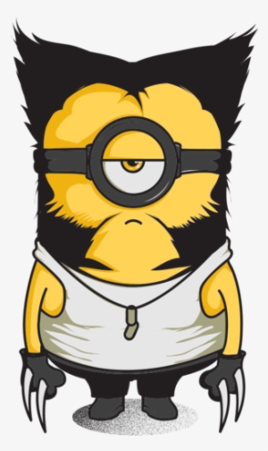 Wolvenion X Men/despicable Me T Shirt - Wolverine Minion #220790