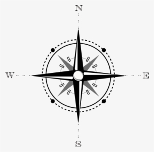 How To Set Use Map Compass Clipart #221338