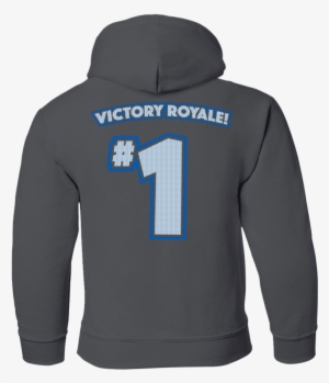 Victory Royale Youth Pullover Hoodie Back Print - Jacket #221608
