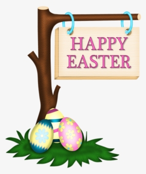 Happy Easter Sign Png Clipart Picture - San Diego Coastkeeper #221610