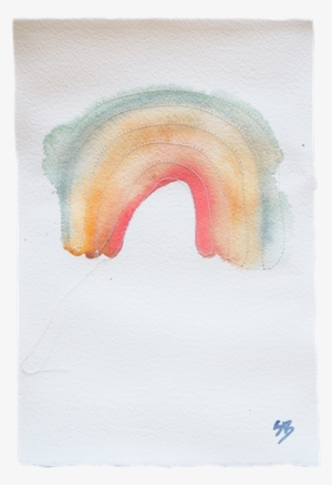 Shop The One Of A Kind Rainbow Water Colour Art Piece - Painting #221653