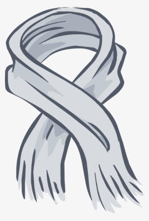 Heather Grey Scarf - Scarf Png #221880