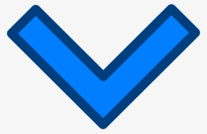 Arrow Blue Down Svg Clip Arts 600 X 390 Px #221973