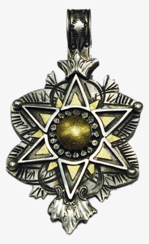 Lawrence Baca Star Of David - Locket #221977