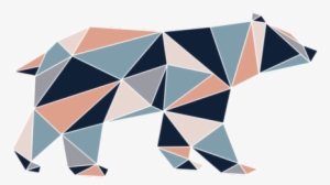 [w A N D E R E R] - Geometric Polar Bear Png #222066
