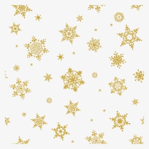 Yellow Simple Snowflake Border Texture - Png Yellow Snowflake #222226