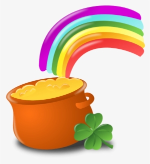 St Patrick's Day Pot Of Gold - St Patricks Day Png #222286