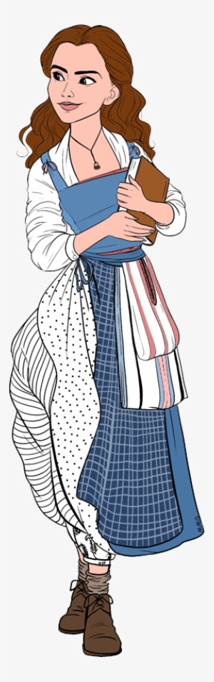 Belle Beast Belle - Beauty And The Beast Live Action Fan Art #222615