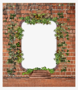 Go To Image - Brick Wall Frame Png #222620