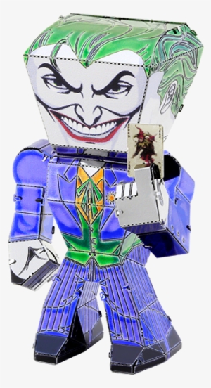 Picture Of Legends - Fascinations Metal Earth Dc Justice League The Joker #222906