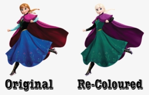 Recolour Elsa Colours By Okuni Evangeline Yin - Ana De Frozen Png #223033 Recolour Elsa Colours By Okuni Evangeline Yin - Ana De Frozen Png #223033