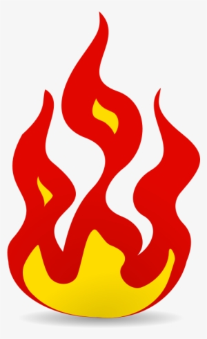 Racer Clipart Fire Flames - Clip Art On Fire #223327