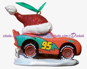 Side Of The Disney Pixar "cars" Lightning Mcqueen Christmas - Lighting Mcqueen Christmas Prints #223458