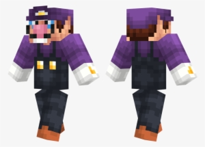 Waluigi - Скин Марио Для Майнкрафт #223620