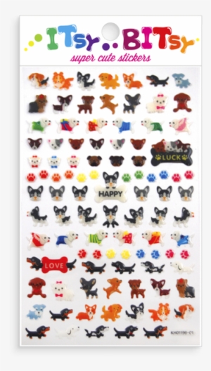Oly Pooches Itsy Bitsy Stickers - Pooches Stickers By Itsy Bitsy #223977