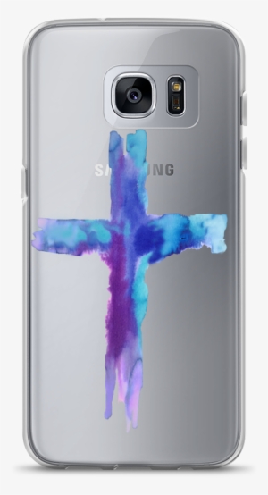 Watercolor Cross Samsung Case - Samsung Galaxy #224558