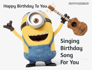 Happy Birthday Minion Images - Minions Png #224696