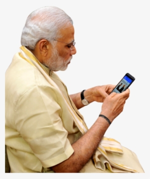 Narendramodi - Narendra Modi With Mobile Phone #224697