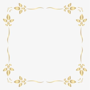 Banner Royalty Free Download Clip Art Golden Border - Free Transparent ...