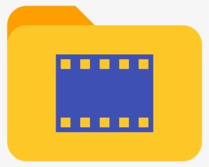 Folder Filmy Icon - Movies Logo Folder Icon #224904