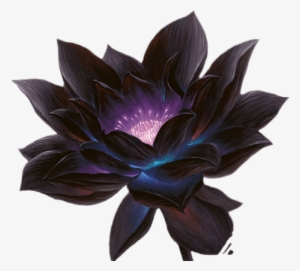 About The Game Picture Black And White Library - Lotus Flower Tattoo Wrist Purple And Black #224937