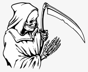 Death Drawing Download Danse Macabre - Black And White Grim Reaper #225088