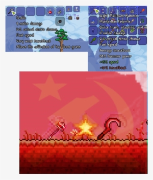 Welcome To Reddit, - Terraria Hammer And Sickle #225164
