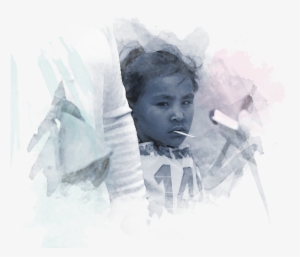 A Six Year Old Girl Rider At The Naadam Festival - Illustration #225286