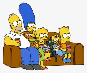 Simpsons Couch - Simpsons On The Couch #225560
