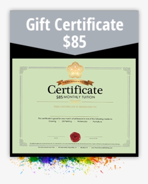 Gift Certificate Full Month With Box - Certified Builders #225603