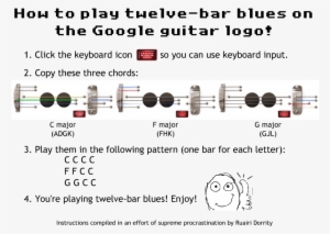 How To Play Twelve-bar Blues On The Google Les Paul - Google Les Paul #226101