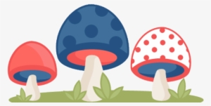 Mushroom Clipart Polka Dot - Cute Free Clipart Mushrooms #226540