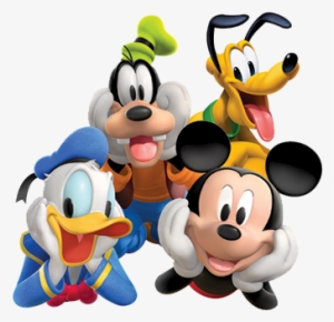 Banner Library Library Clubgang Png Personajes Disney - Mickey Club House Png #226749