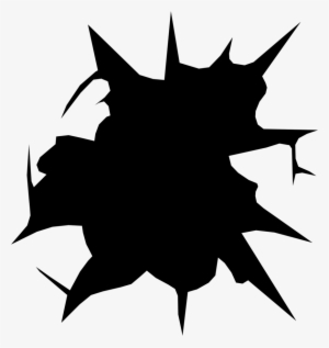 Svg Freeuse Library Wall Crack Hole Png For Free - Transparent Bee Movie #226948