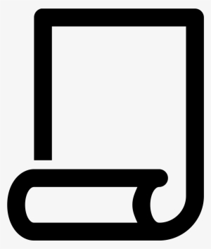 Paper Vector Png Graphic Black And White Download - Icon #227030