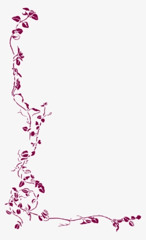 Plum Clipart Border - Burgundy Borders #227154