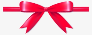 Ribbon Pink Icon - Red Bow Ribbon Vector #227777