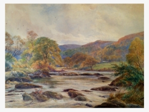 Charles Harmon Harrison 1842-1902 British Artist Landscape - Painting #227898