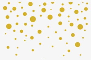 Gold Glitter Design Png - Gold Polka Dots Png #228684