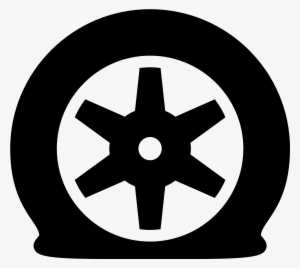 28 Collection Of Flat Tire Clipart - Flat Tire Clip Art #228958