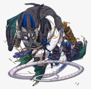 Eu1zwg - Wolf Hanzo And Genji Dragons #229163