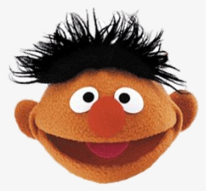 Sesame Street Cookie Monster Thinking - Sesame Street Ernie Head #229474