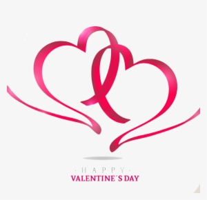 Wedding Invitation Heart Euclidean Vector - Heart Ribbon Png #229641