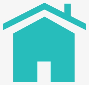 - - Teal House Icon Png #229818