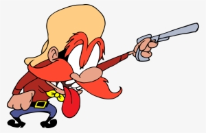 Drawn Gun Yosemite Sam - Looney Tunes Yosemite Sam Png #2200000