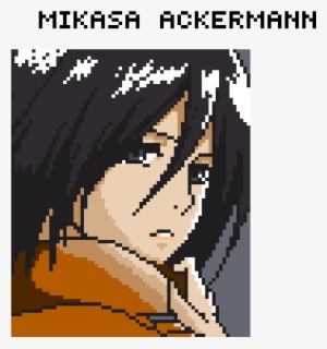 Colors Download Settings - Mikasa Ackerman Pixel Art #2200294