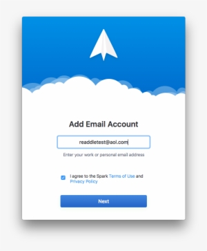 On The Next Screen, Enter Your Aol Password And Click - Readdle #2200857