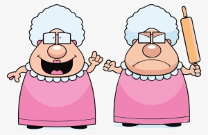 Let's Eat Grandma - Cartoon Grandma Png #2201525
