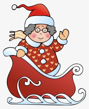 Santa Claus - Grandma Christmas Clip Art #2201601